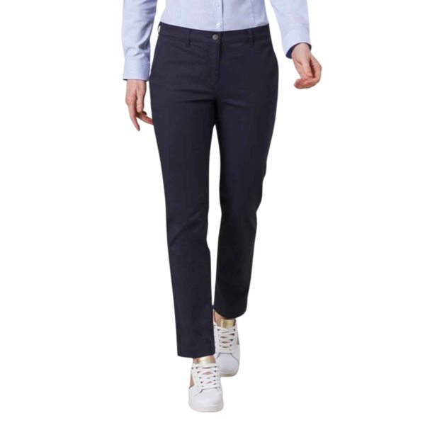 Brook Taverner Ladies Houston Slim Leg Chino Trousers Thumbnail