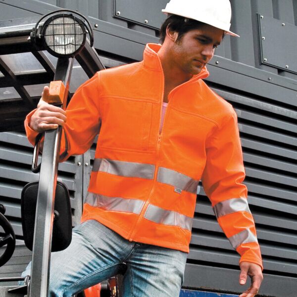 High-viz softshell jacket Thumbnail